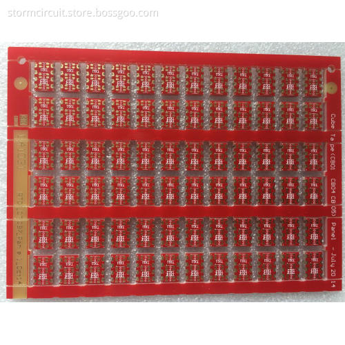 Red Solder PCB with 3.2mm